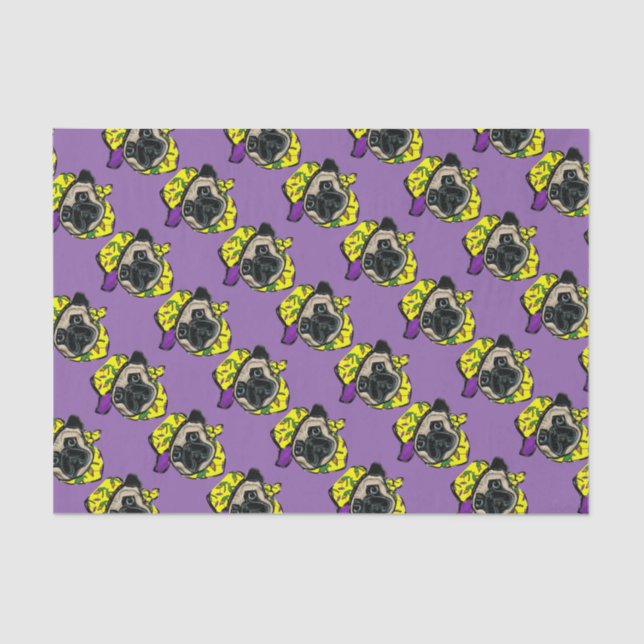 Pug Tissue Paper (Front)