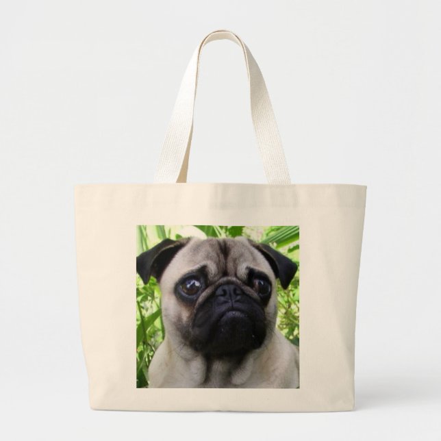 Pug tote bag (Front)