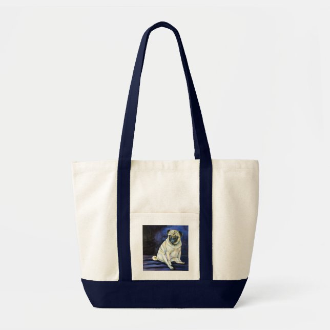 Pug Tote Bag (Front)