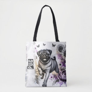 Pug Tote Bag