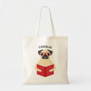 Pug Tote Bags
