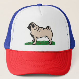 Pug Trucker Hat