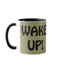 Pug Wake Up Mug