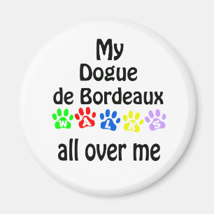 Pug Walks Design Magnet