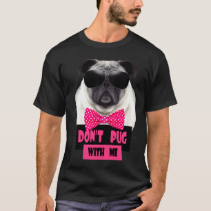 Pug Wearing Sunglasses And A Bow Tie Classic  446 T-Shirt