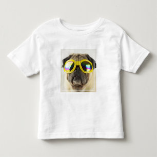 Pug with Goggles Toddler T-shirt