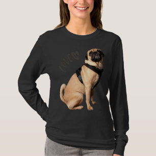 Pug  Women Men Pug Mom Dad Life Love Dog Pet 1 T-Shirt