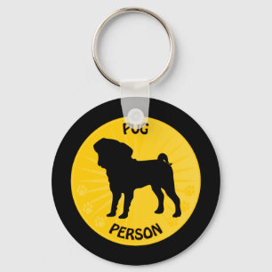 Pug Xing Keychain