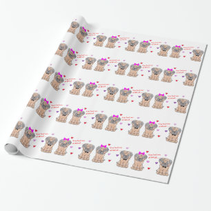 Pug You Had Me At Woof Wrapping Paper
