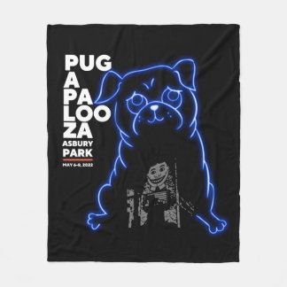 Pugapalooza Asbury Park 2022 Blanket