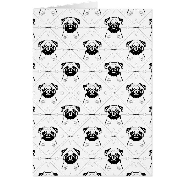 Pugcard Pattern (Front)