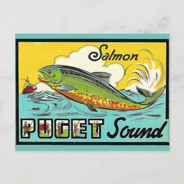 Puget Sound Postcard (Front)