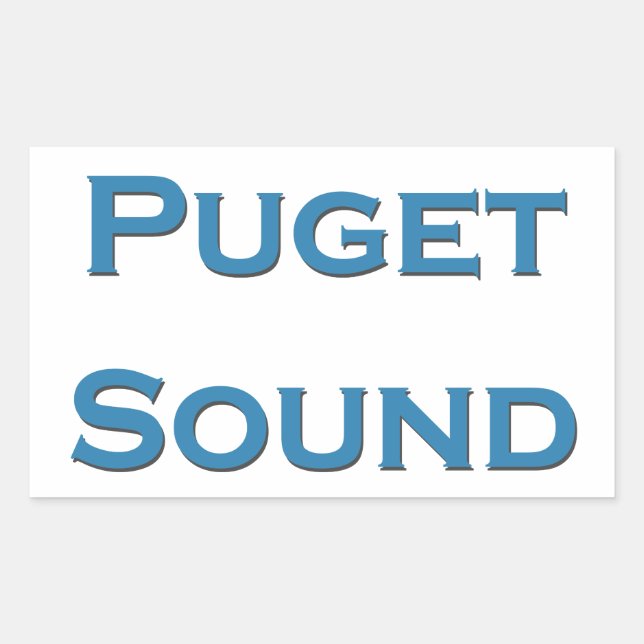 Puget Sound Sticker (Front)