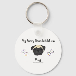 PugFawn Keychain