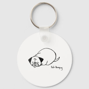 Puggerpillar Keychain