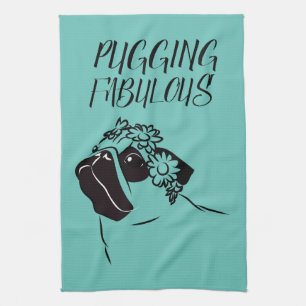 Pugging Fabulous Kitchen Towel