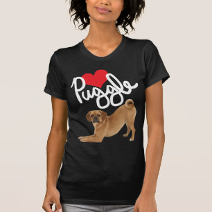 Puggle Amoureux des chiens Funny Tshirts