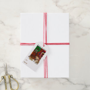 Puggle Christmas Gift Tags
