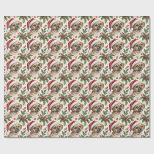 Puggle Christmas Wrapping Paper