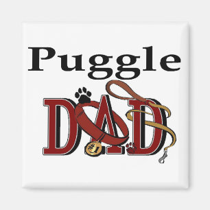 Puggle Dad Gifts Magnet