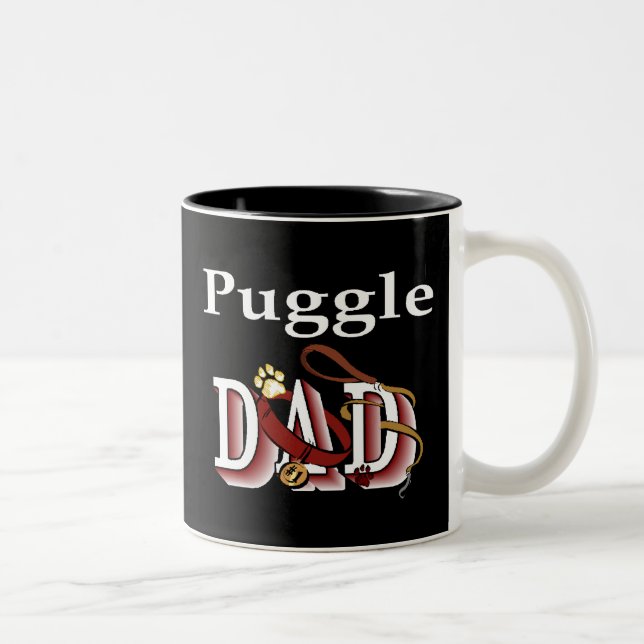 Puggle Dad Mug (Right)