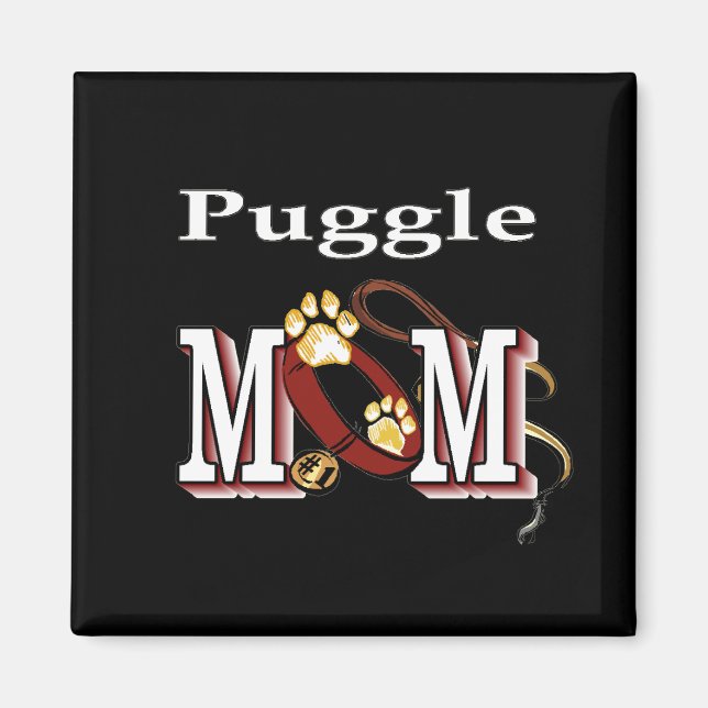 puggle maman Magnet (Devant)
