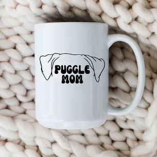Puggle Mom Coffee Mug