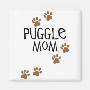 Puggle Mom Magnet