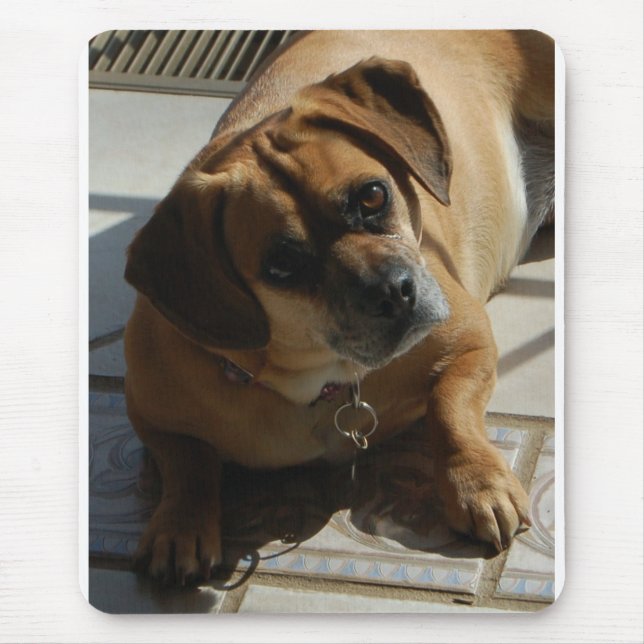 Puggle Mouse Pad (Front)