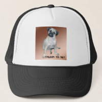 Puggle Talkin à moi casquette