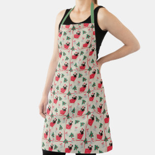 Puggy Christmas Apron