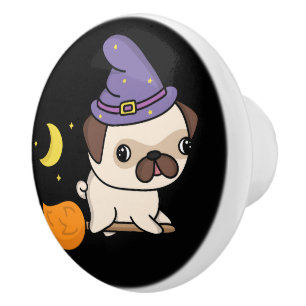 Puggy Witch Knob