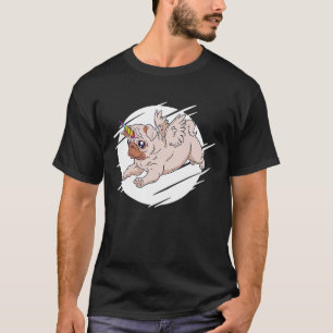 Pugicorn  Unicorn Pug T-Shirt