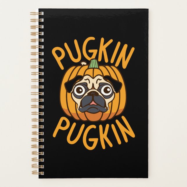 Pugkin Pug Dog Halloween (Devant)