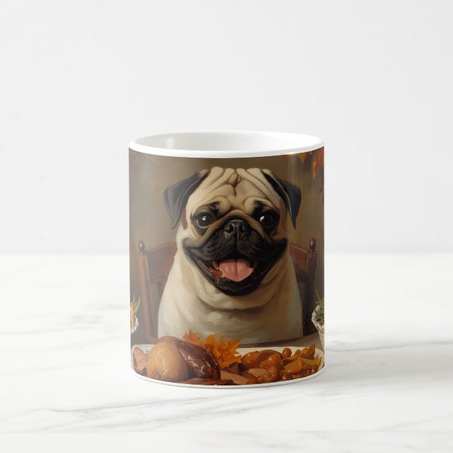  “Pugkin Spice & Everything Nice” Coffee Mug (Center)