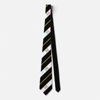 Puglia striped flag tie