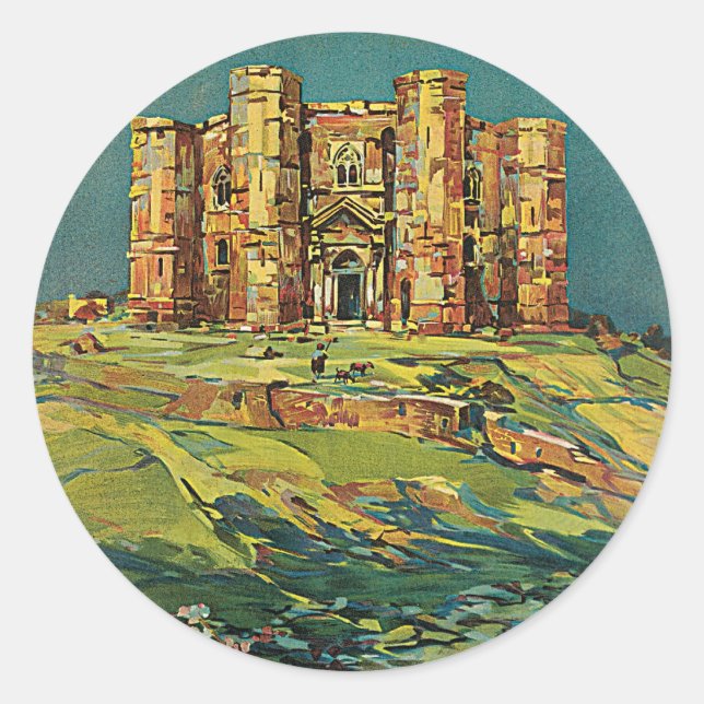 Puglie Classic Round Sticker (Front)