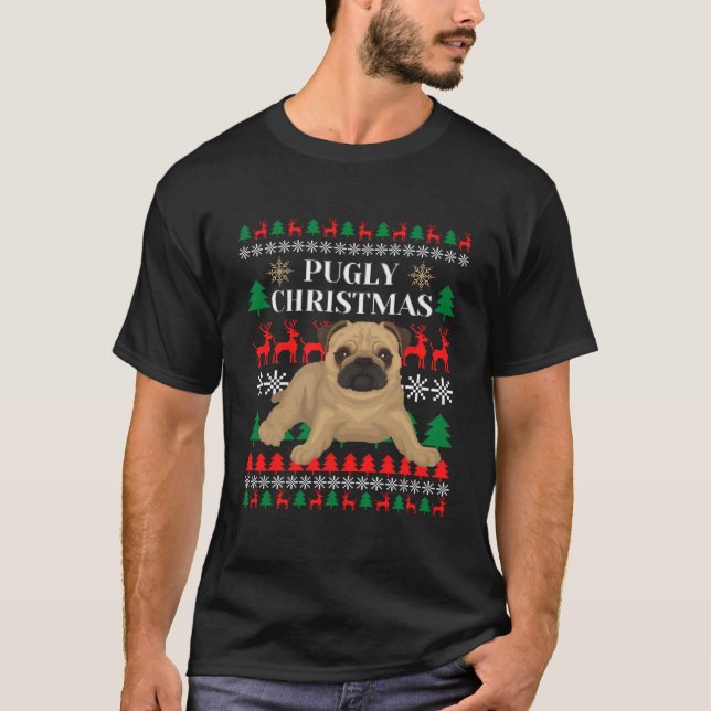 Pugly Christmas sweater Essential T-Shirt1 (Front)