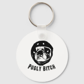 pugly keychain