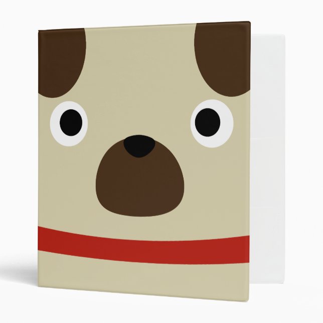Pugly Pug Binder (Front/Inside)