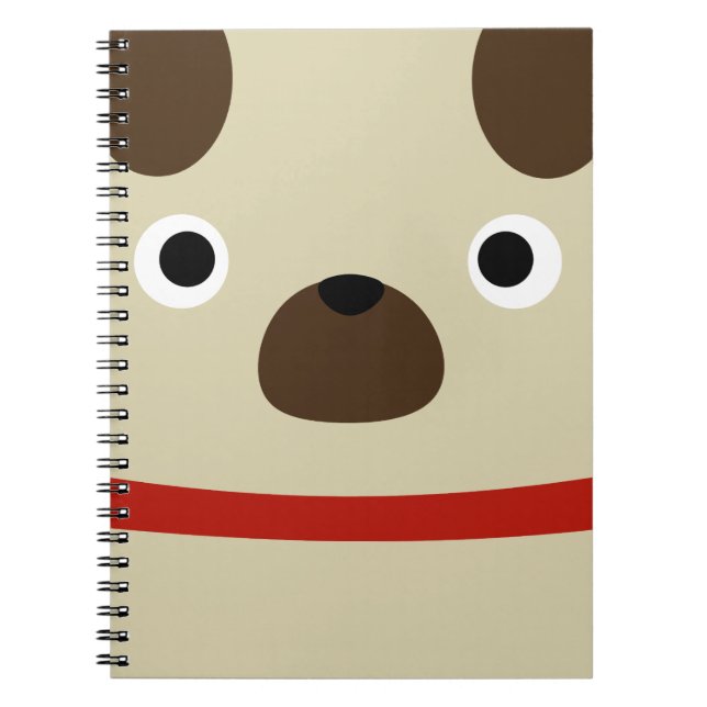 Pugly Pug Notebook (Front)