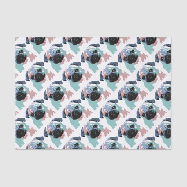 Pugly Tissue Paper (Front)