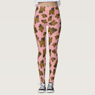 Pugs #6 Pink Leggings