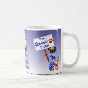 Pugs against Trump Coffee Mug