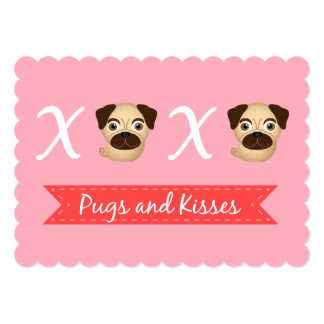 pugs and kisses valentines card pug invitations announcements zazzle canada pugs and kisses valentines card pug invitations announcements zazzle canada