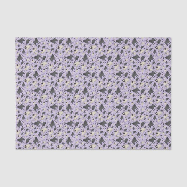 Pugs in Purple Tissue Paper (Front)