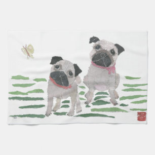 Pugs Kitchen Towel