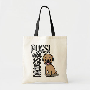 Pugs minus the drugs - Bag. Tote Bag
