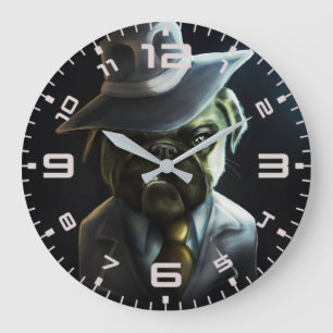 Pugster Boss Large Clock