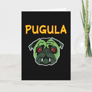 Pugula the Vampire Dog Card
